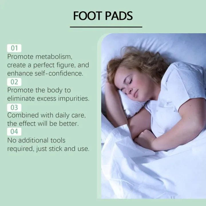 Pure Herbal Foot Detox Pads – Relax & Refresh Overnight (Buy 1 Get 2 Free)