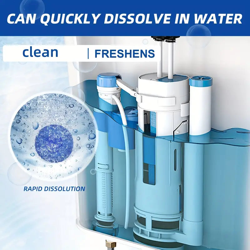 Blue Bubble Automatic Toilet & Bathroom Cleaner Tablets