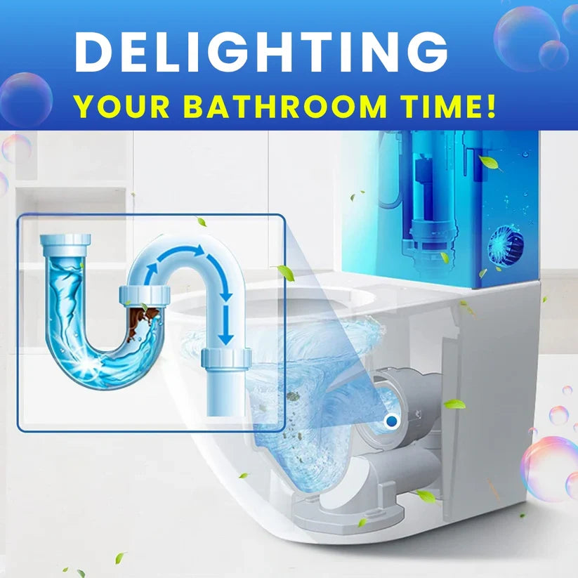 Blue Bubble Automatic Toilet & Bathroom Cleaner Tablets