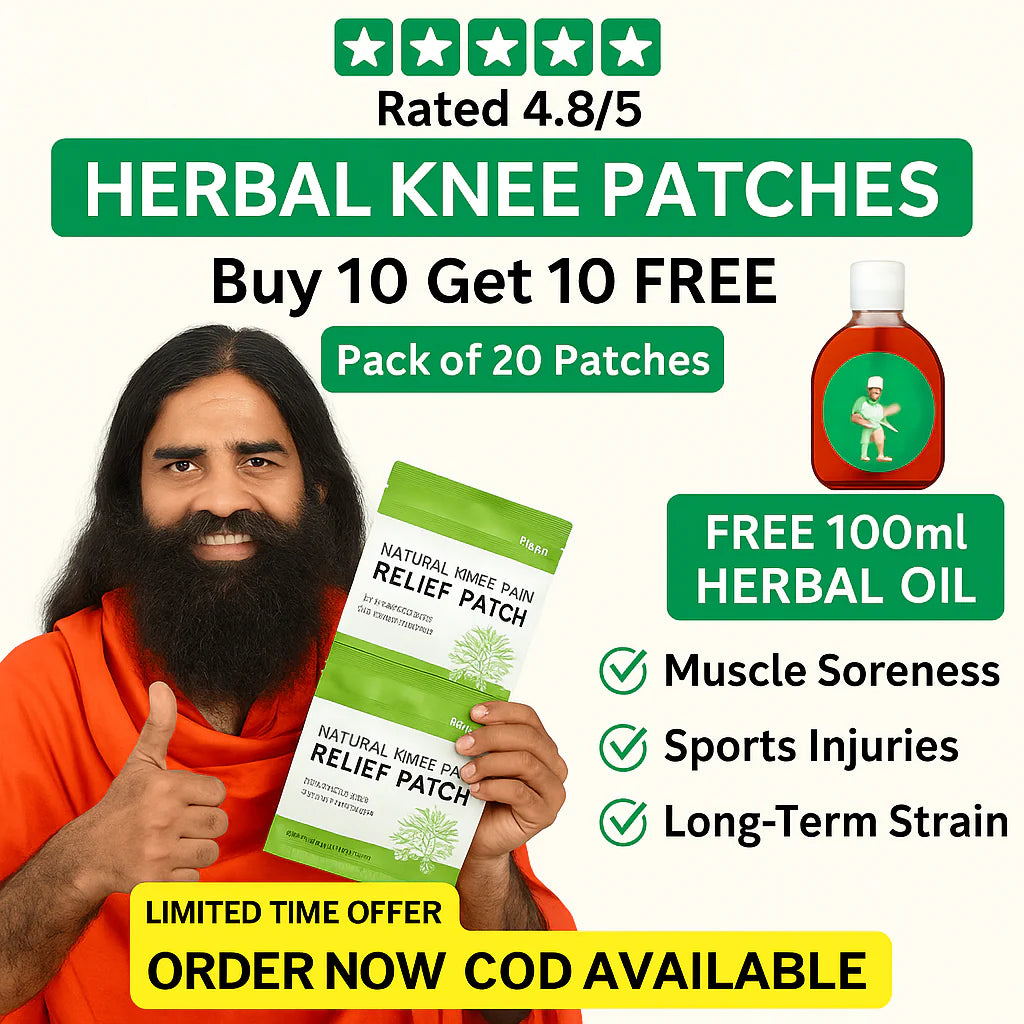Herbal Knee Patches ( Buy 1 Get 1 Free)