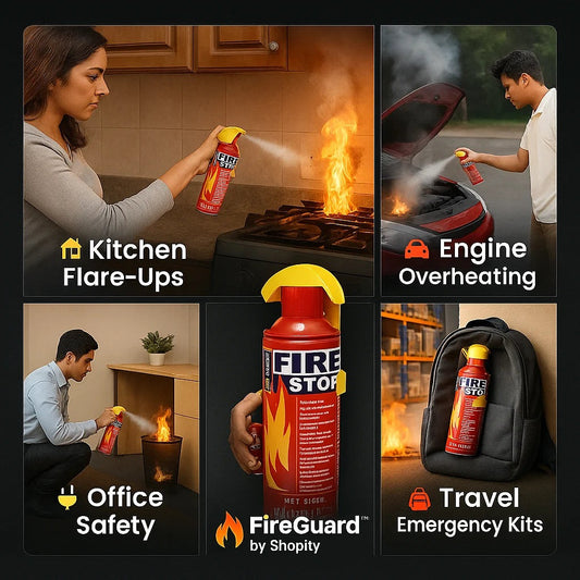 FireGuard™ - Rapid Action Fire Extinguisher Spray