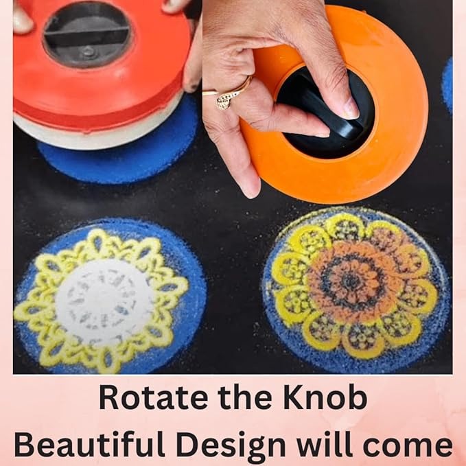 4 in 1 DIY Rangoli  Box Pack