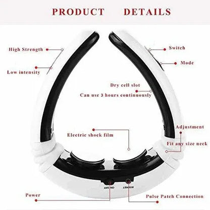VibeNest Neck Ease™ Deep Relief Neck Massager