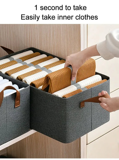 🧳 Space-Saving Foldable Organisers | Perfect for Almirah & Travel ✨