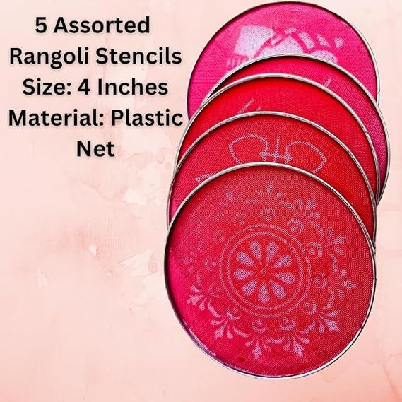 4 in 1 DIY Rangoli  Box Pack