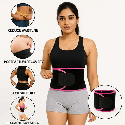 SlimFit™ Sweat Belt – Rapid Waist Fat Burner